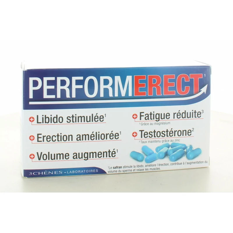 3 Chênes PerformErect 16 gélules