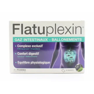 3C Pharma Flatuplexin 16 sachets