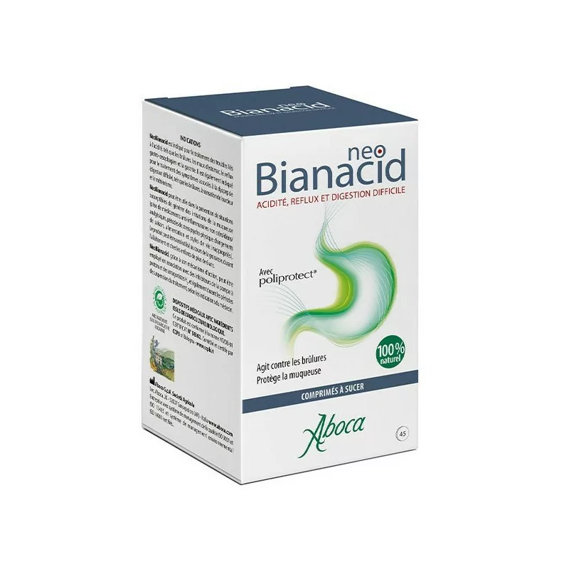 Aboca NeoBianacid 45 comprimés à sucer
