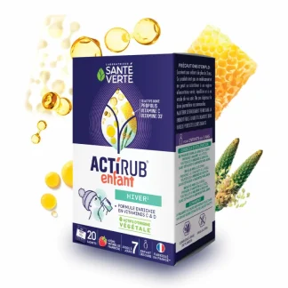 Actirub Enfants Goût Framboise 20 sachets à diluer