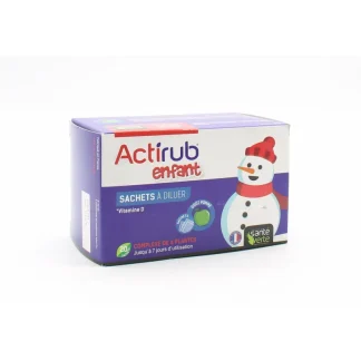 Actirub Enfants Goût Pomme 20 sachets à diluer