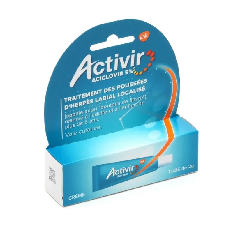 Activir Aciclovir 5% Crème 2g