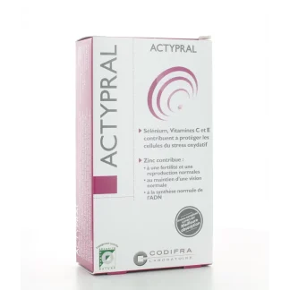 Actypral Codifra 60 gélules