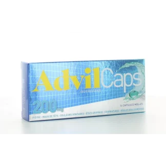 AdvilCaps 200mg 16 capsules