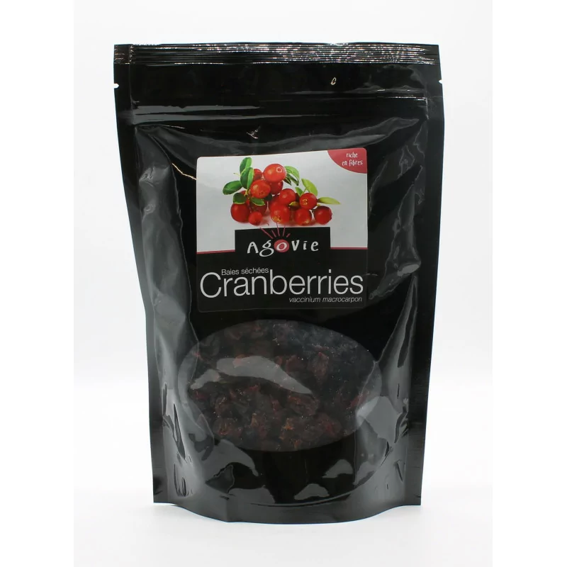 Agovie Baies Séchées de Cranberries 250g