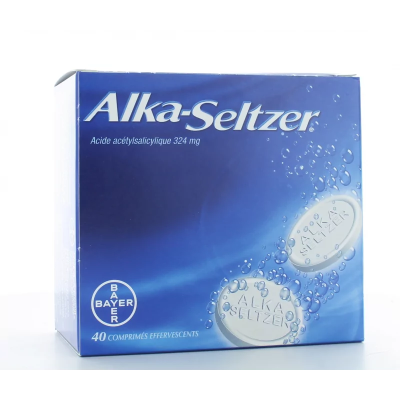 Alka-Seltzer 324mg 40 comprimés
