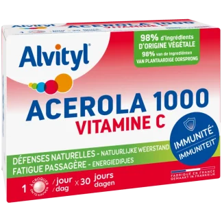 Alvityl Acerola 1000 Vitamine C 30 comprimés