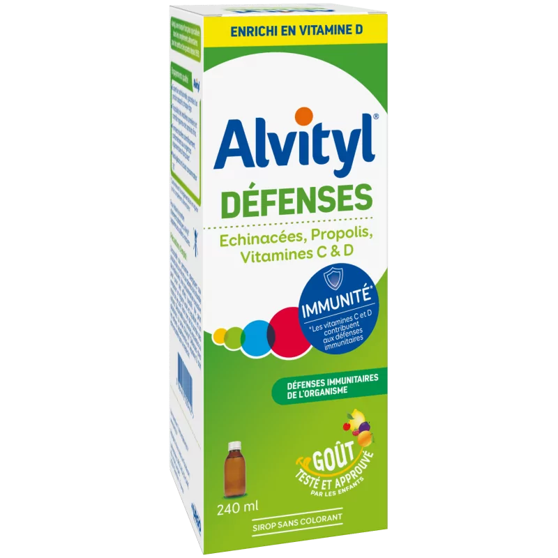 Alvityl Défenses Sirop 240ml