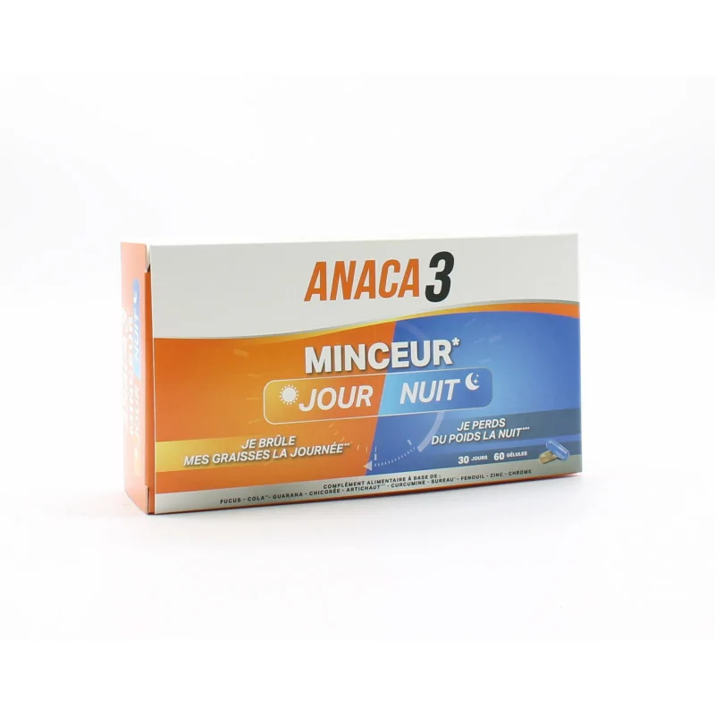 Anaca3 Minceur Jour Nuit 60 gélules