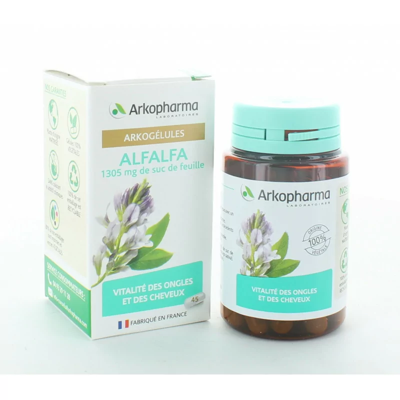 Arkopharma Arkogélules Alfalfa 45 gélules