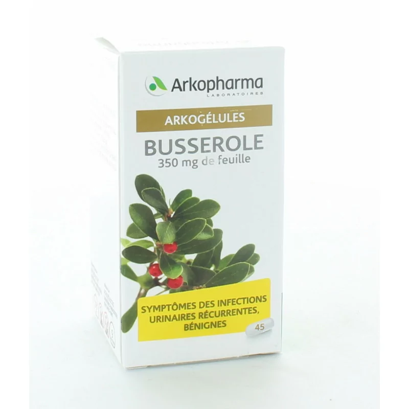Arkopharma Arkogélules Busserole 45 gélules
