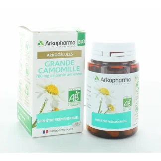 Arkopharma Arkogélules Bio Grande Camomille 45 gélules