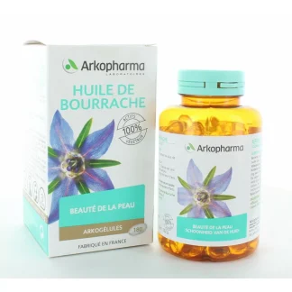 Arkopharma Arkogélules Huile de Bourrache 180 capsules