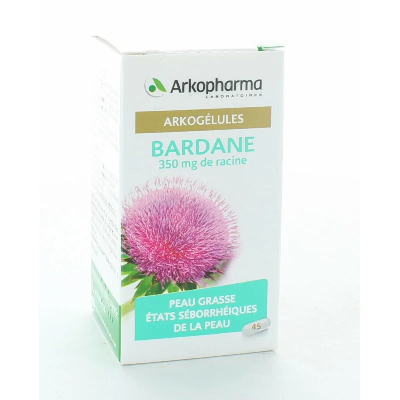 Arkopharma Arkogélules Bardane 45 gélules