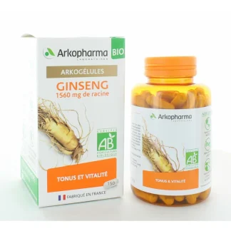 Arkopharma Arkogélules Bio Ginseng 150 gélules