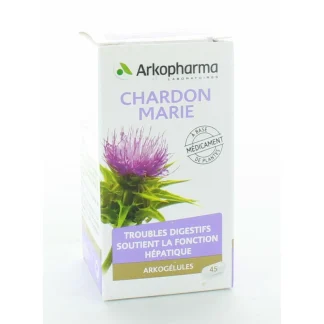 Arkopharma Arkogélules Chardon Marie 45 gélules