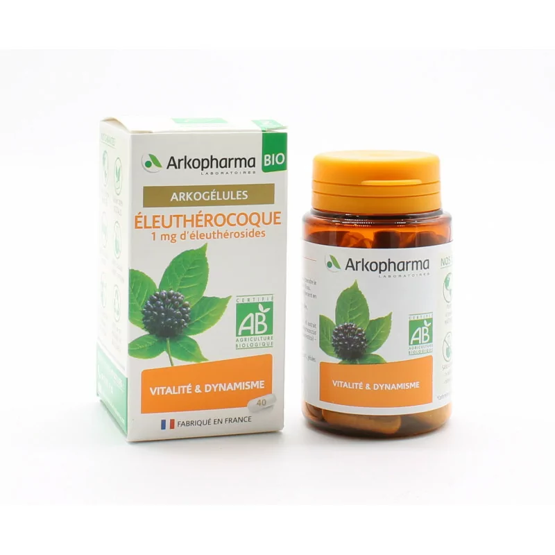 Arkopharma Arkogélules Eleuthérocoque 40 gélules