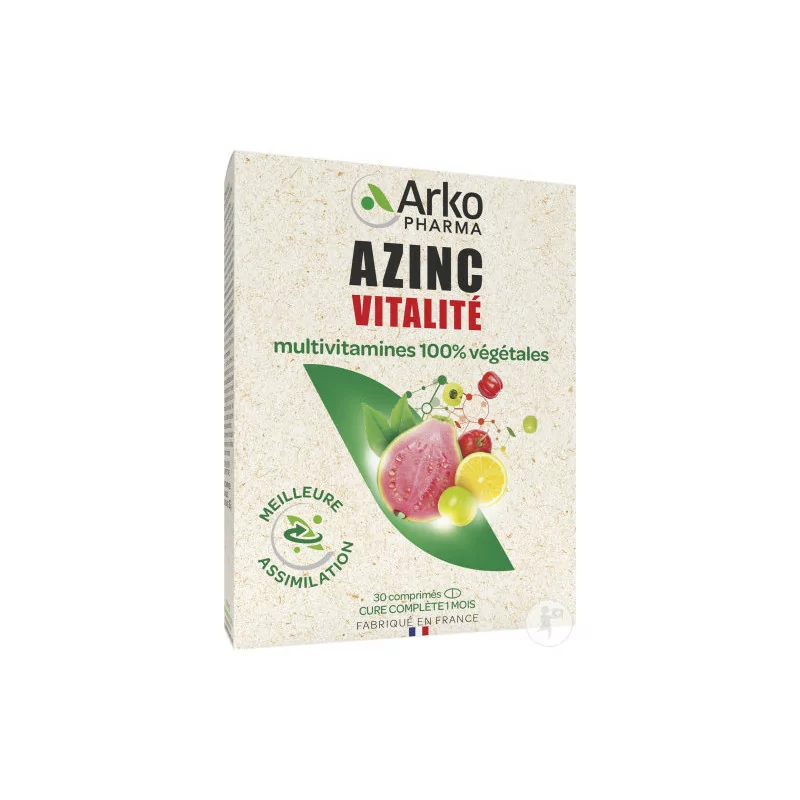 Arkopharma Azinc Vitalité 30 comprimés
