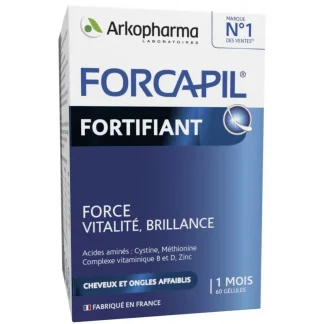 Arkopharma Forcapil Fortifiant Cheveux & Ongles 60 gélules