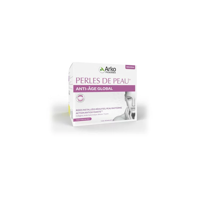 Arkopharma Perles de Peau Anti-âge Global 60 sticks