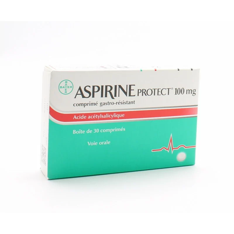 Aspirine Protect 100mg 30 comprimés