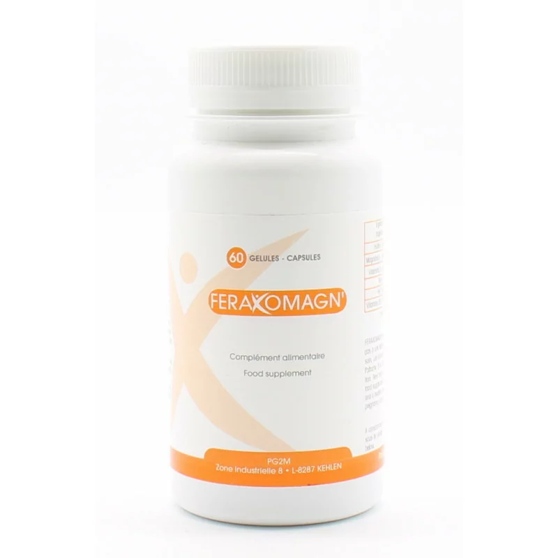Axodiet Feraxomagn 60 gélules