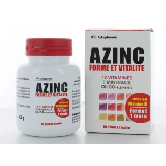 Arkopharma Azinc Vitalité 60 gélules