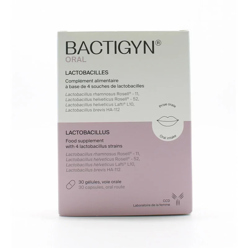 Bactigyn Oral 30 gélules