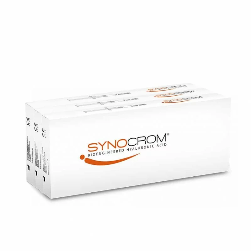 Bausch+Health SynoCrom Injection Acide Hyaluronique 3X2ml