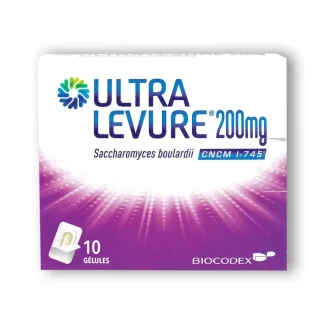 Biocodex Ultra Levure 200mg 10 gélules