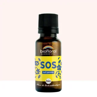 Biofloral Fleurs de Bach Secours Nuit Paisible Granules 19,5g