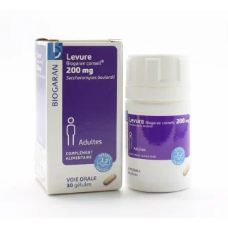 Biogaran Conseil Levure 200mg 30 gélules
