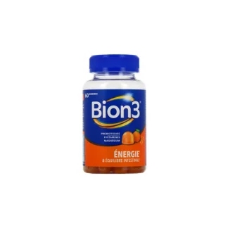 Bion 3 Défense & Equilibre Intestinal Orange 60 gommes