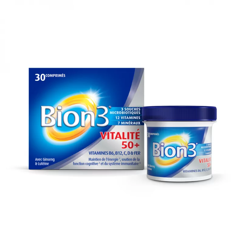 Bion3 Vitalité 50+ 30 comprimés