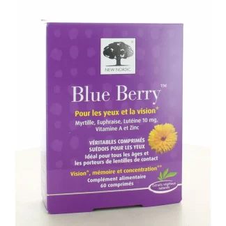 New Nordic Blue Berry 60 comprimés