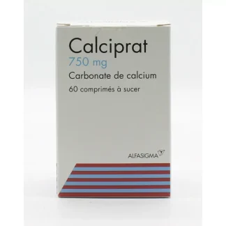 Calciprat 750mg 60 comprimés