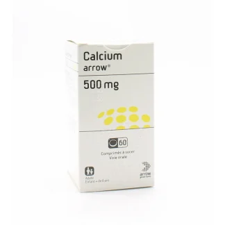Calcium Arrow 500mg 60 comprimés à sucer