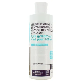 Chlorhexidine Antiseptique Biogaran 250ml