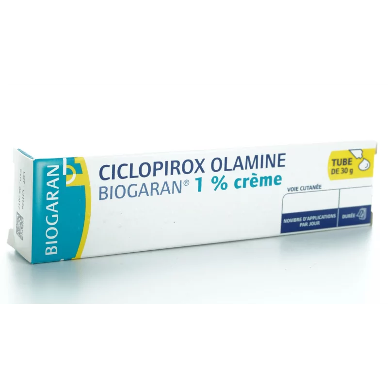 Biogaran Ciclopirox Olamine 1% Crème 30g