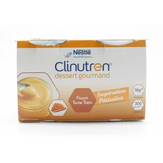Clinutren Dessert Gourmand Façon Tarte Tatin 4X200g