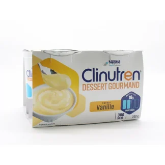 Clinutren Dessert Gourmand Saveur Vanille 4X200g