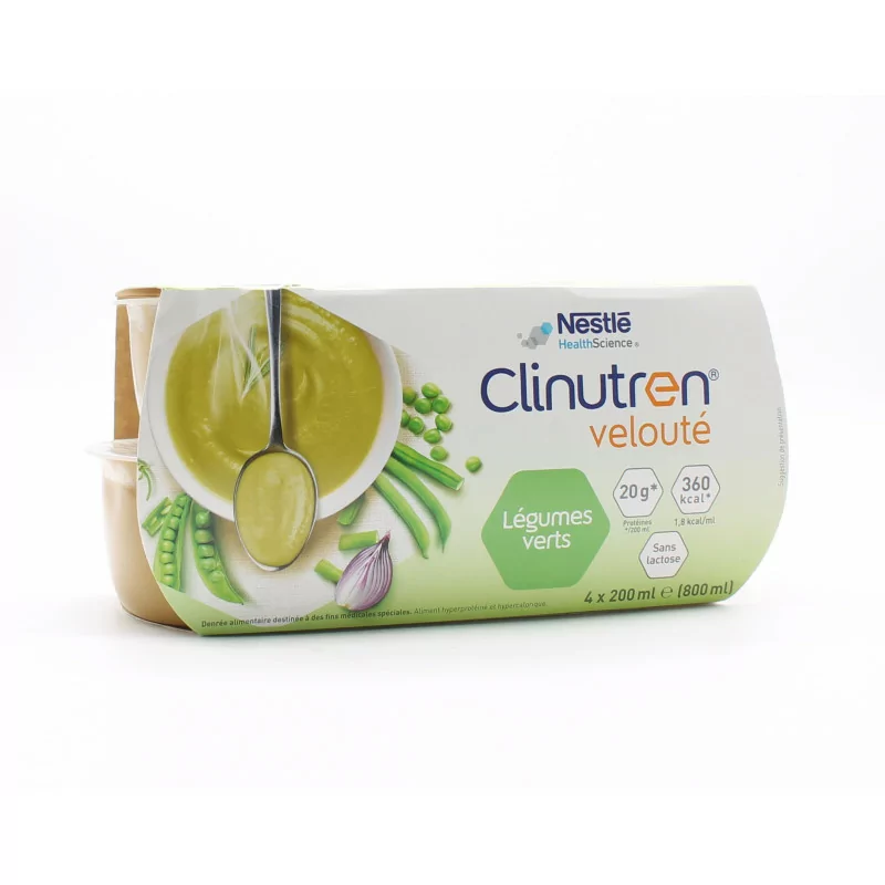 Clinutren Velouté Légumes Verts 4X200ml