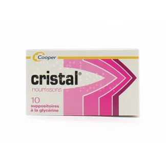 Cooper Cristal Nourrissons 10 suppositoires