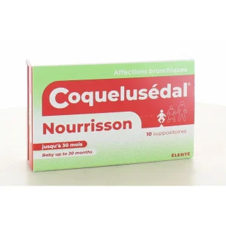 Coquelusédal Nourrissons 10 suppositoires