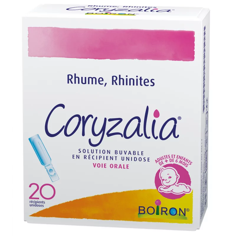 Boiron Coryzalia Solution Buvable 20 unidoses