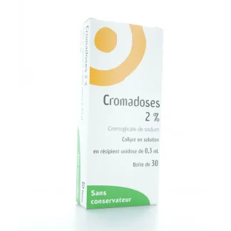 Cromadoses 2% Collyre 30 unidoses