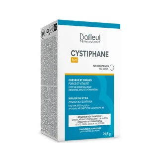 Cystiphane Fort Cheveux et Ongles 120 comprimés