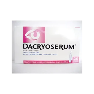 Dacryoserum Lavage Oculaire 20 unidoses