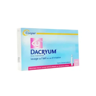 Dacryum Solution pour Lavage Oculaire 10X5ml
