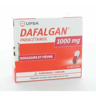 Dafalgan 1000mg 8 gélules